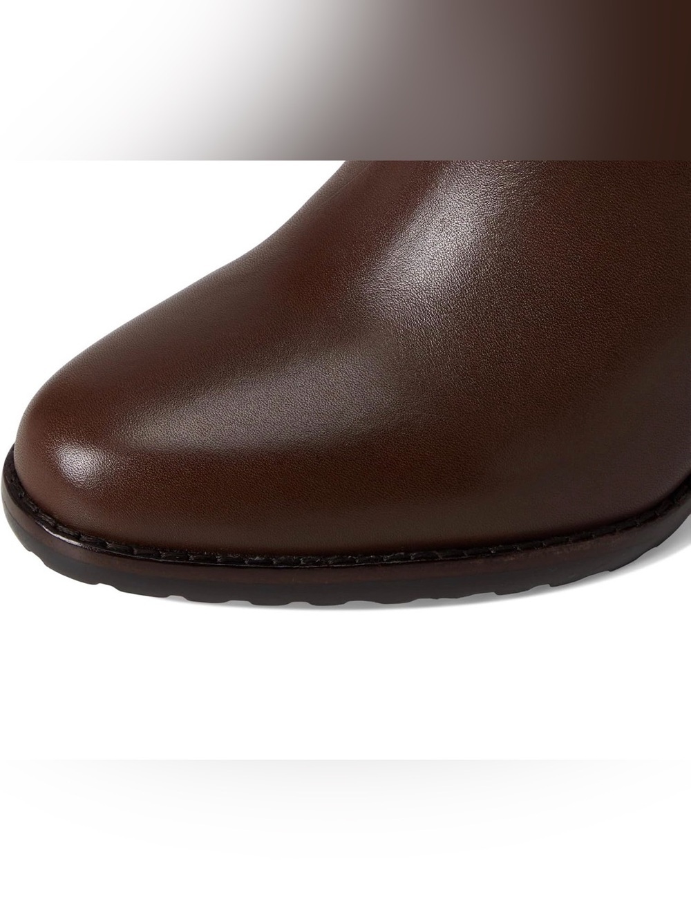 🖤🖤 Lauren Ralph Lauren Women's Collins Calfskin Bootie Heel - Picture 5 of 10
